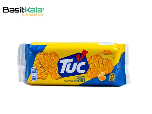 بیسکوئیت کراکر نمکی پنیری 100 گرم توک