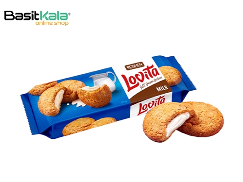 کوکی با مغز کرم شیری 127 گرم لاویتا روشن
