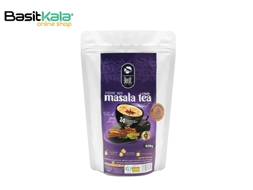 چای ماسالا پریمیوم با شکر قهوه‌ای بسیط