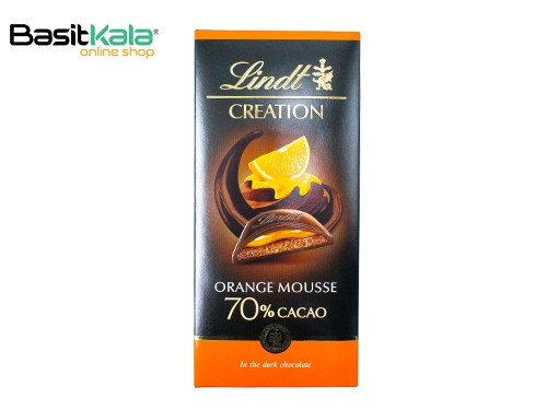 تابلت شکلات موس پرتغالی 70 درصد 150 گرم مدل کریشن لینت