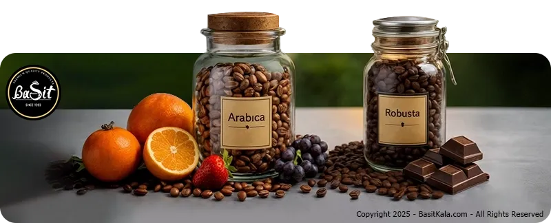 تفاوت عربیکا و روبوستا