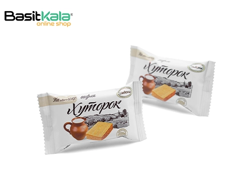 ویفر زیموپوک با مغز کرم شیر غلیظ شده آکوند