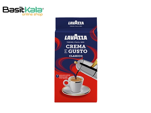 پودر قهوه لاواتزا 250 گرمی مدل Lavazza Crema e Gusto Classico