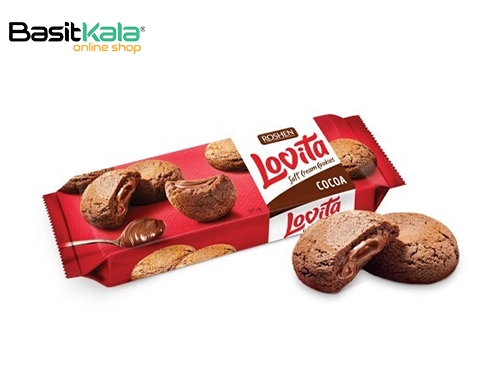 کوکی شکلاتی با مغز کرم کاکائو 127 گرم لاویتا روشن