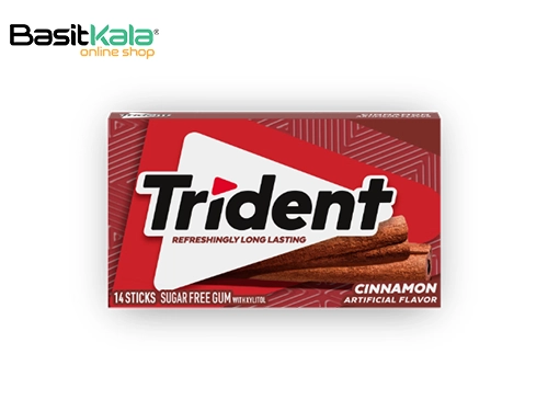 آدامس نواری بدون قند دارچین 14 عددی تریدنت