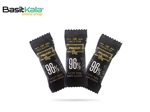 شکلات تلخ پریمیوم نویر 96 درصد مگا استار
