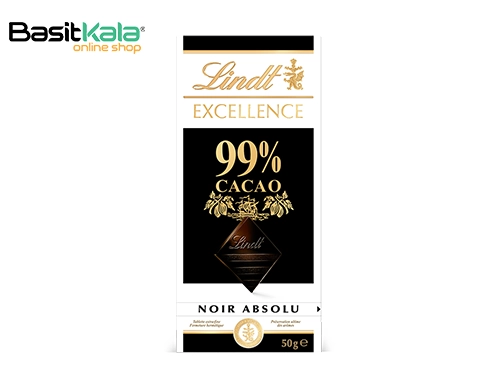 تابلت شکلات تلخ 99% نویر ابسلو سری اکسلنس 50 گرم لینت
