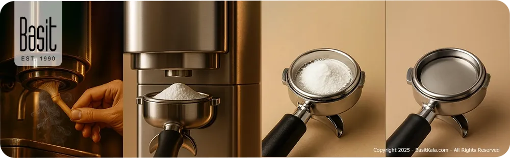 عکس از نحوه نگهداری قهوه سازها 