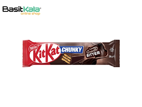 ویفر شکلاتی چانکی اسموت بیتر 38 گرم کیت کیت نستله