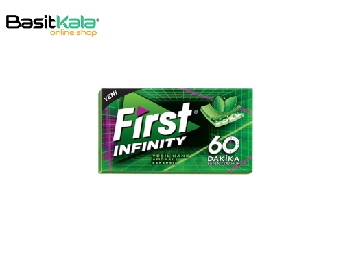 آدامس نعنا سبز بدون قند اینفینیتی 27 گرم فیرست