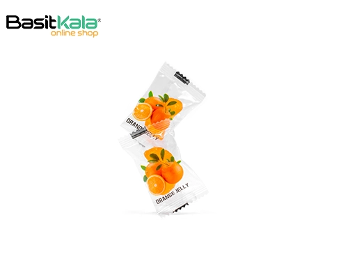 پاستیل 43 درصد طبیعی با طعم پرتقال دلوکس