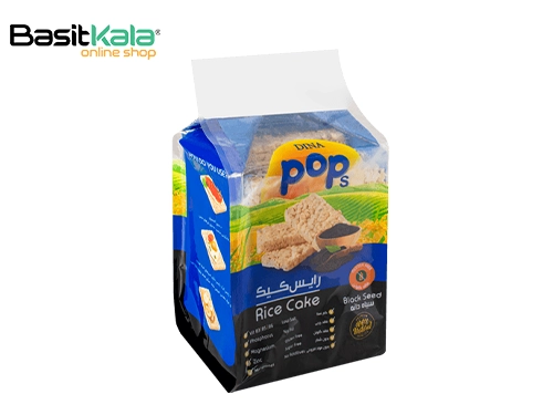 رایس کیک سیاه دانه 170 گرم دینا پاپس