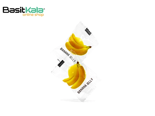 پاستیل 43 درصد طبیعی با طعم موز دلوکس