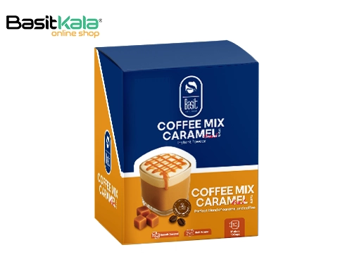 کافی میکس کاراملی ساشه ای 10 عددی بسیط