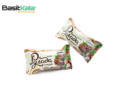 مینی ویفر با مغز کرم فندق و روکش شکلات رولادا آکوند