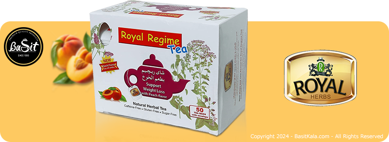  دمنوش‌های لاغری برند رویال رژیم (Royal Regime)