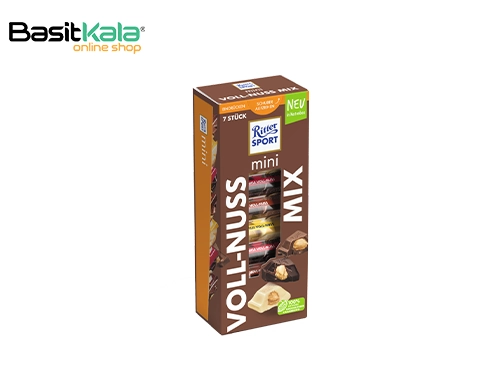 تابلت شکلات میکس مغزدار 7 عددی 116 گرم ریتر اسپرت مینی