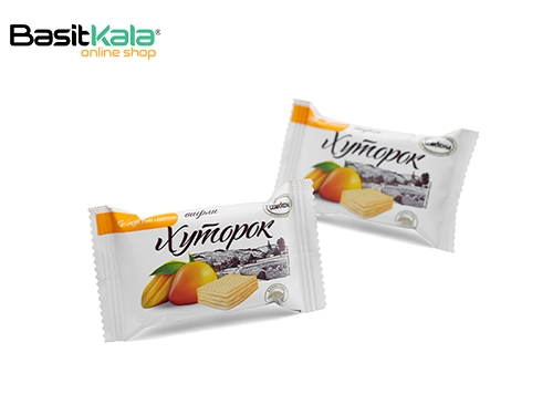 ویفر شیری با مغز کرم انبه زیموپوک آکوند