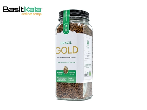 قهوه فوری گلد پریمیوم برزیل 200 گرمی بسیط