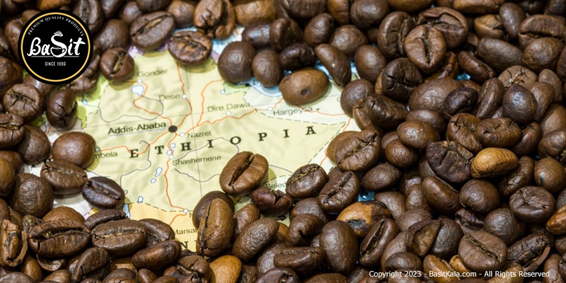 مناطق تولید قهوه در اتیوپی