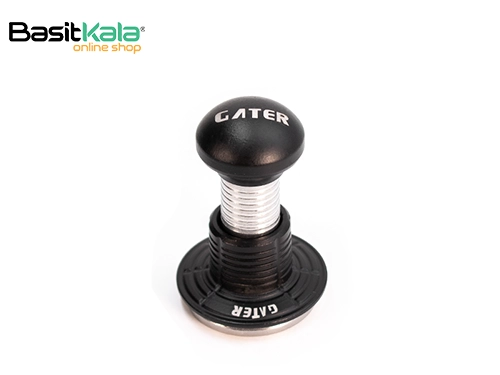 تمپر قهوه تکنیکال سایز 51 با پایه شیاردار گتر