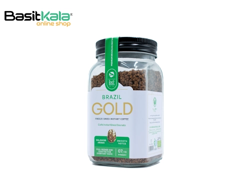 قهوه فوری گلد پریمیوم برزیل 100 گرمی بسیط