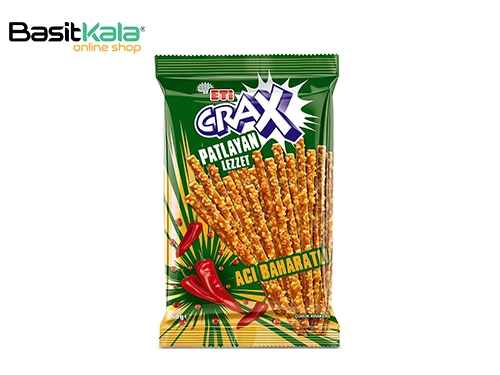 چوب شور (کراکر) با طعم ادویه ای و تند 50 گرم کراکس اتی