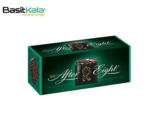 شکلات تلخ با مغز نعنایی افتر ایت ۲۰۰ گرمی نستله