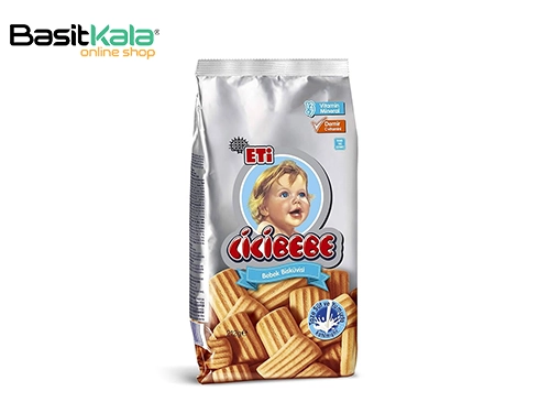 بیسکوئیت گندمی جی‌جی به‌به برای کودک و نوزاد 212 گرم اتی