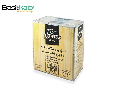 چای سیاه سیلان مخلوط 7 نوع چای 450 گرمی نورس