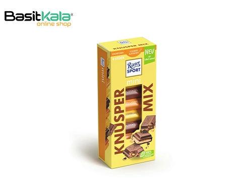 تابلت شکلات میکس 9 عددی 150 گرم کرانچی ریتر اسپرت مینی