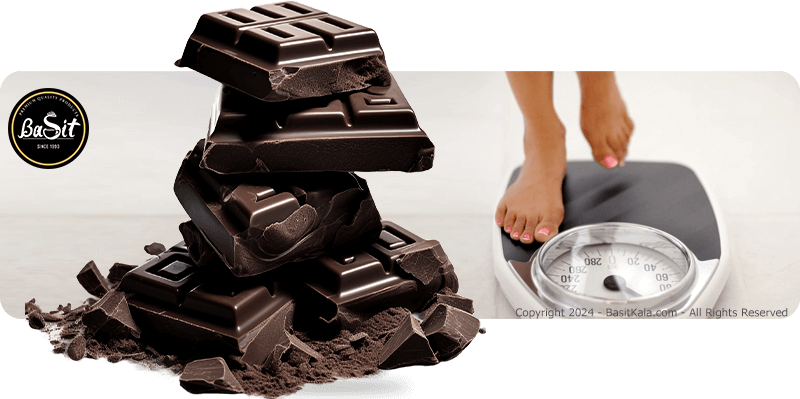 نقش شکلات تلخ در کاهش وزن و لاغری