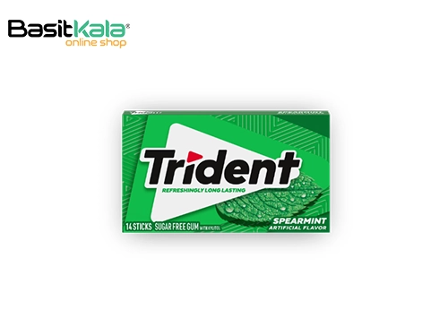 آدامس نعنایی ملایم بدون قند 14 عددی تریدنت