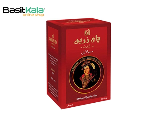 چای سیاه ارل گری سیلان لندن 500 گرمی زرین