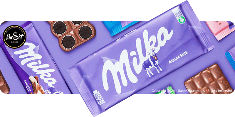 میلکا جزو 10 مورد از بهترین برندهای شکلات جهان Milka