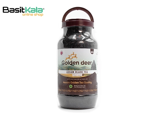 چای سیاه معطر ارل گری آسام ۹۰۰ گرمی غزال طلایی