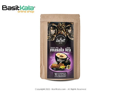 چای ماسالا پریمیوم با شکر قهوه ای بسیط BASIT premium masala