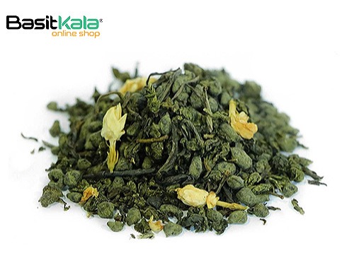 چای سبز ترکیبی 500 گرمی بسیط Basit