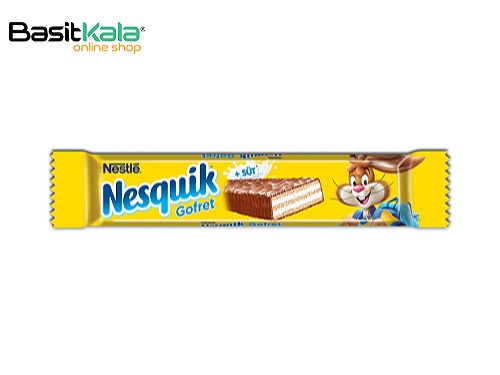 ویفر شکلاتی با مغز کرم شیری 26.7 گرمی نسکوئیک نستله Nestle Nesquik