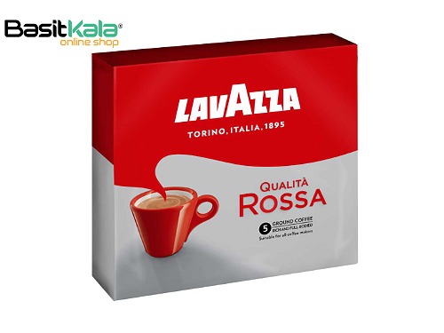 پودر قهوه لاواتزا مدل Qualita Rossa پک دوتایی 250 گرمی