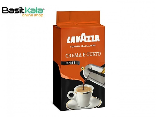 پودر قهوه لاواتزا نارنجی 250 گرمی مدل Lavazza crema e gusto