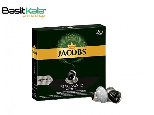 کپسول قهوه اسپرسو اینتنسو 20 عددی جاکوبز Jacobs 