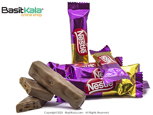 شکلات کاراملی کاکائویی پاپد رایس نستله Nestle