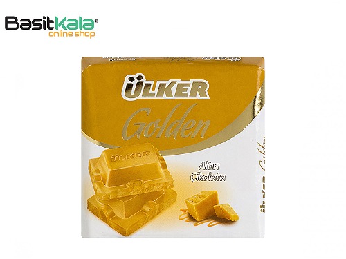 شکلات سفید کاراملی 60 گرمی اولکر گلد Ülker Gold
