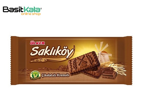 بیسکویت شکلاتی 87 گرمی اولکر Ulker Saklikoy