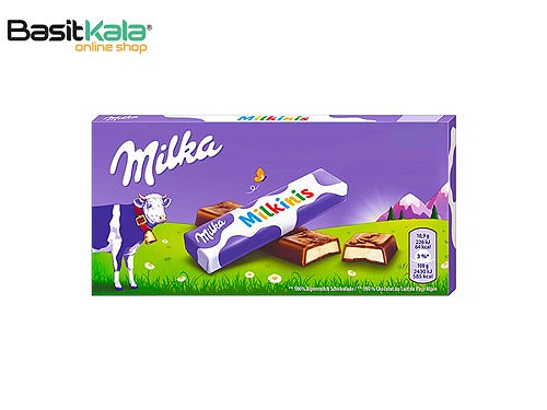 شکلات شیری با روکش شکلاتی 87/5 گرمی میلکا milka