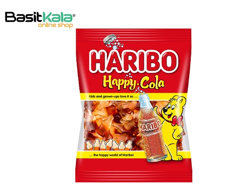 پاستیل کولا نوشابه ای 160 گرمی هاریبو haribo happy cola