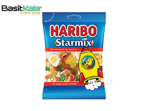 پاستیل میوه ای میکس 160 گرمی هاریبو haribo starmix