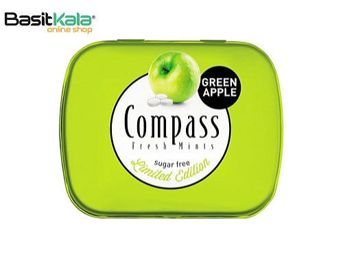 قرص خوشبو کننده دهان سیب 14 گرمی کامپس Compass