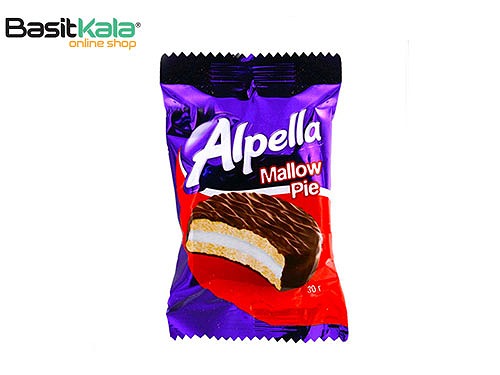 کوکی مارشملو شکلاتی 30 گرمی آلپلا Alpella